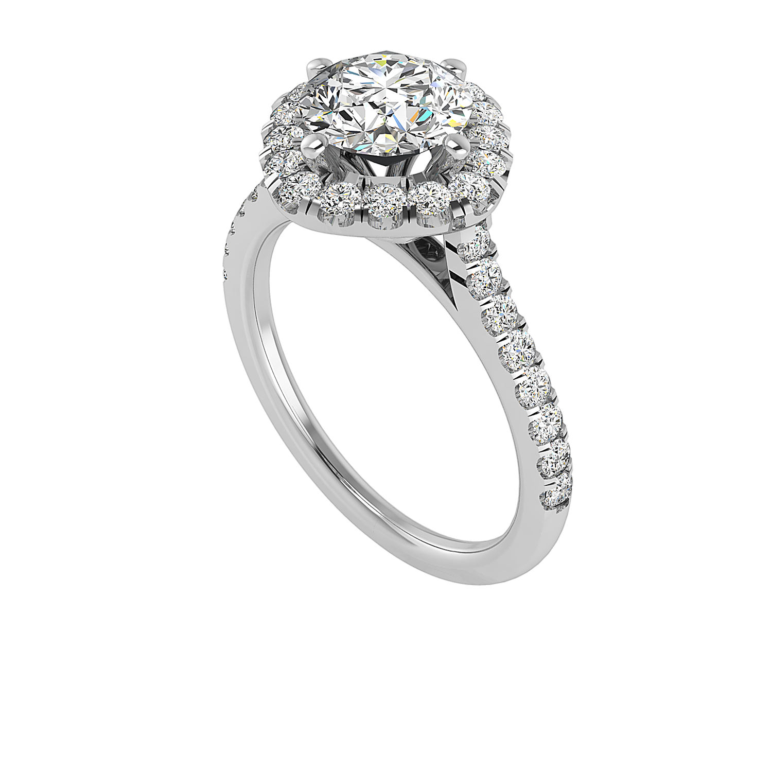 Maggie Halo Engagement Ring